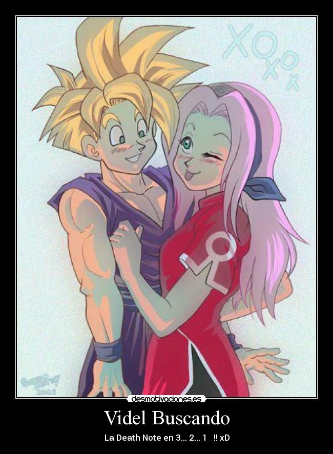 Videl Buscando - La Death Note en 3... 2... 1 !! xD