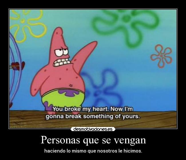 Personas que se vengan - 
