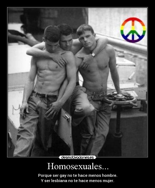 Homosexuales... -