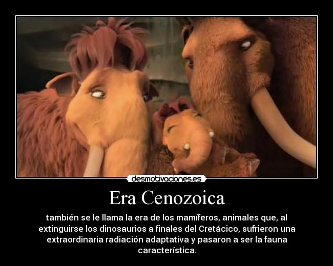 Era Cenozoica -