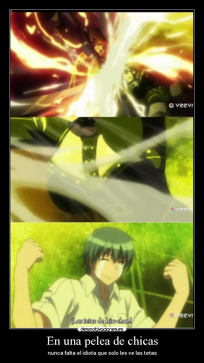 En una pelea de chicas -