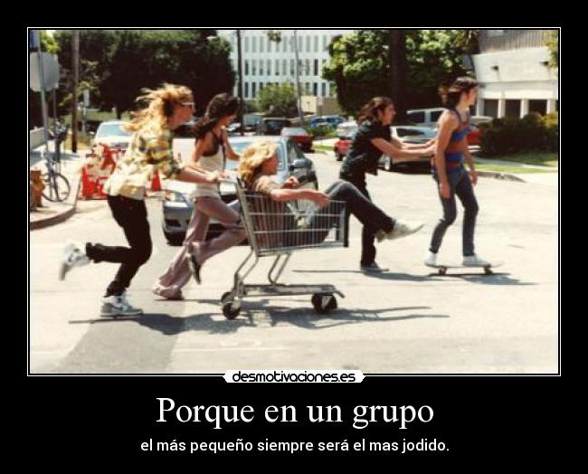 Porque en un grupo - 