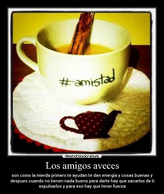Los amigos aveces -