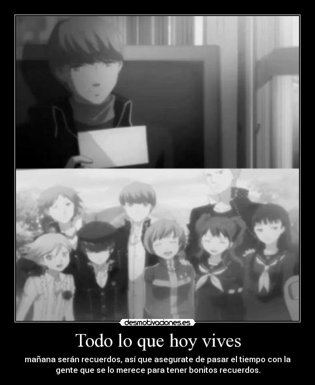 Todo lo que hoy vives - 