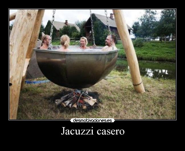 Jacuzzi casero - 