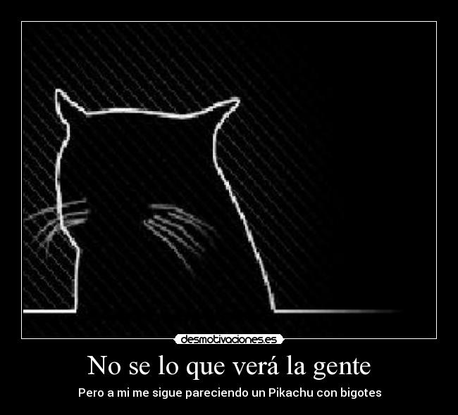 No se lo que verá la gente -