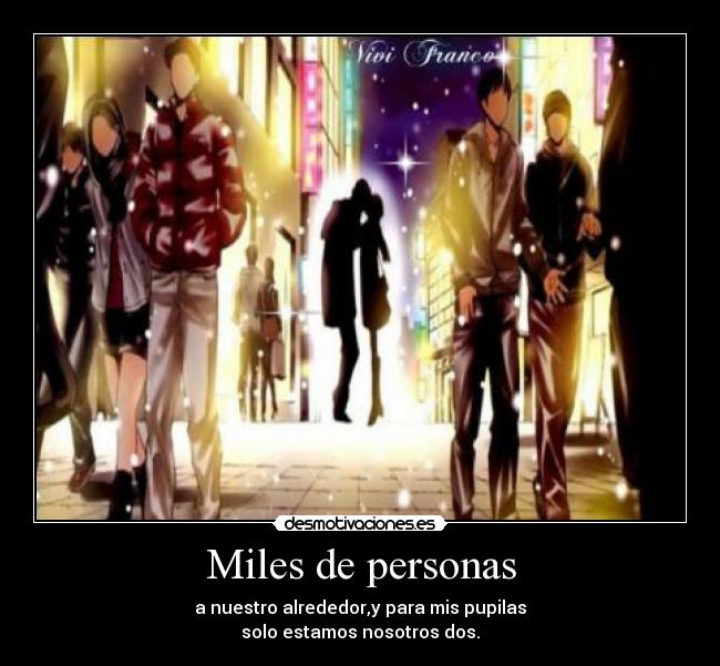 Miles de personas - 