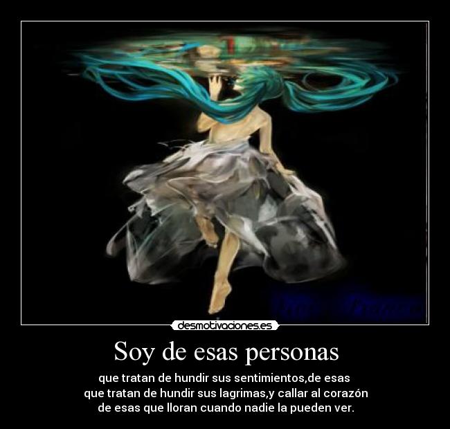 Soy de esas personas - 