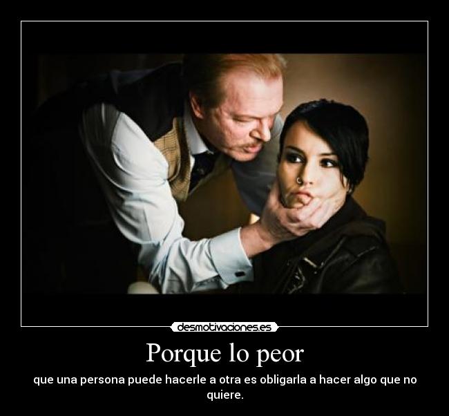 Porque lo peor - 