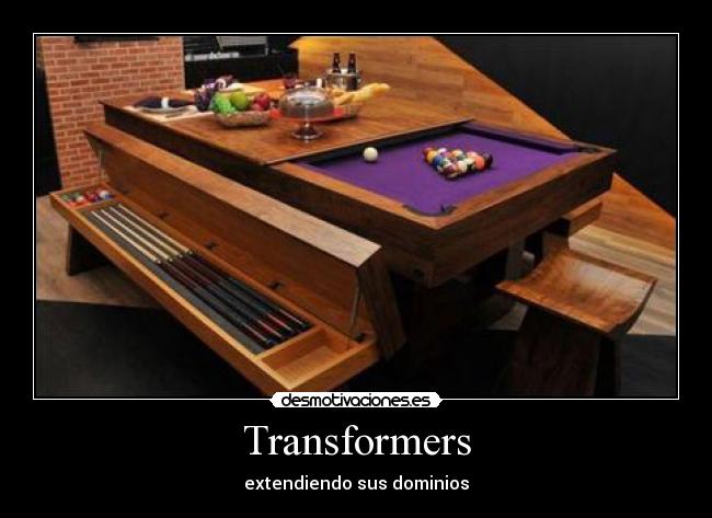 Transformers - extendiendo sus dominios