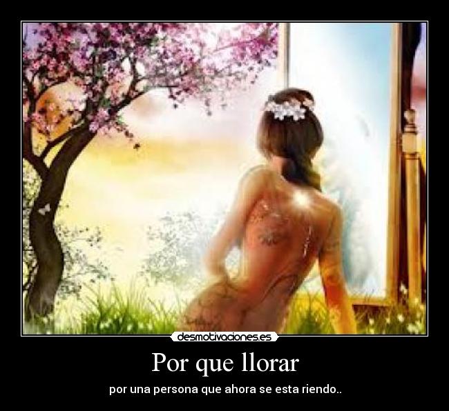 Por que llorar - 