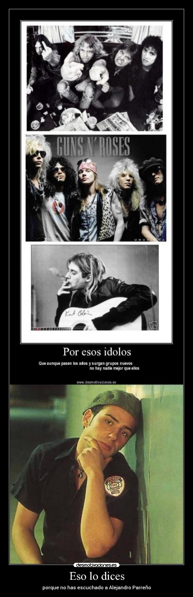 Eso lo dices - porque no has escuchado a Alejandro Parreño