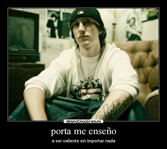 porta me enseño -