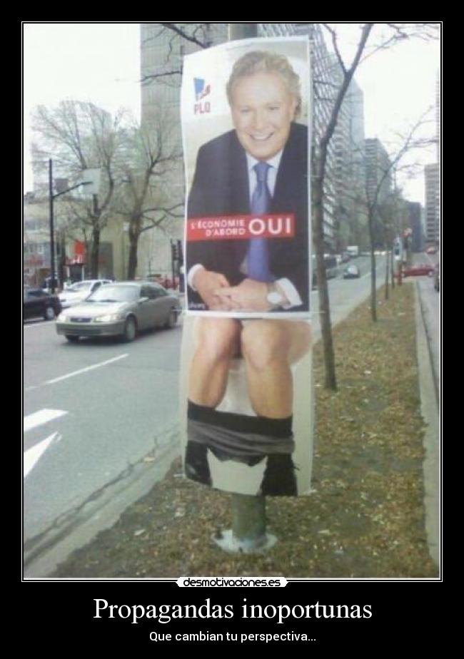 carteles propagandas desmotivaciones