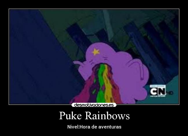 Puke Rainbows - Nivel:Hora de aventuras