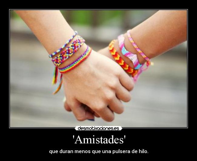 Amistades -