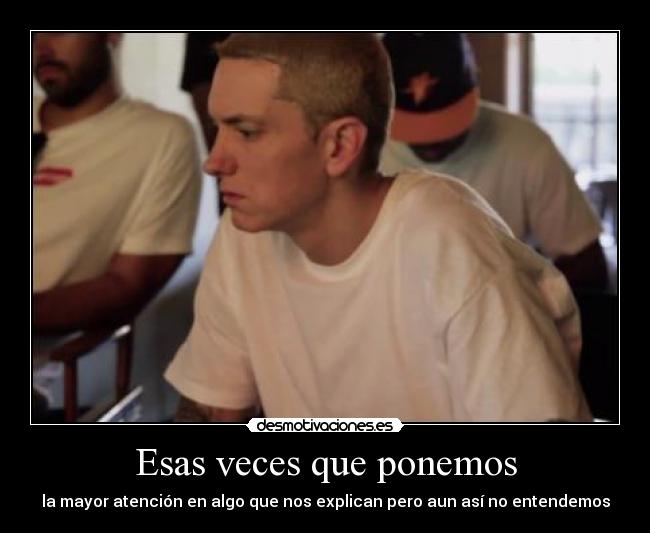 Esas veces que ponemos - 