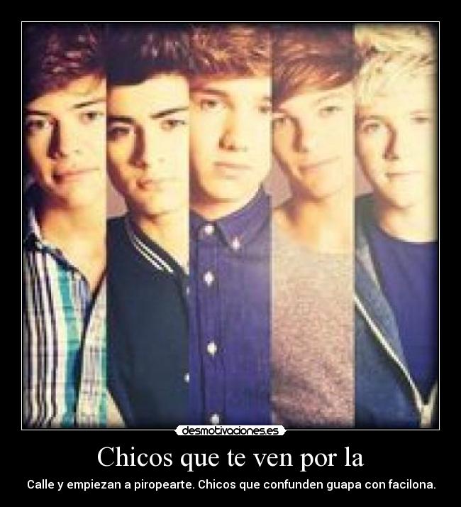 Chicos que te ven por la -