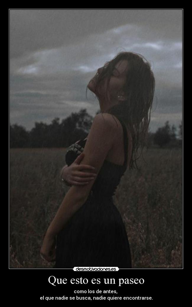 Que esto es un paseo -