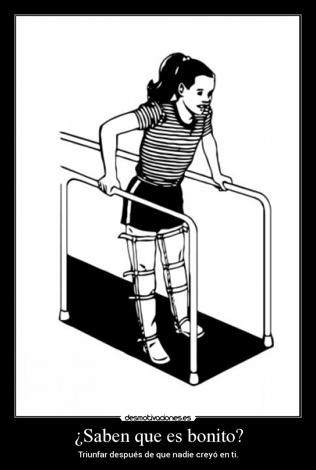 ¿Saben que es bonito? - 