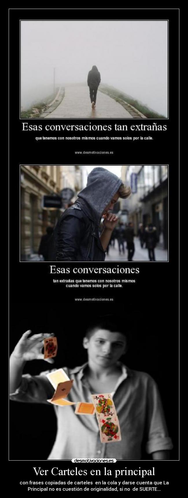 Ver Carteles en la principal -