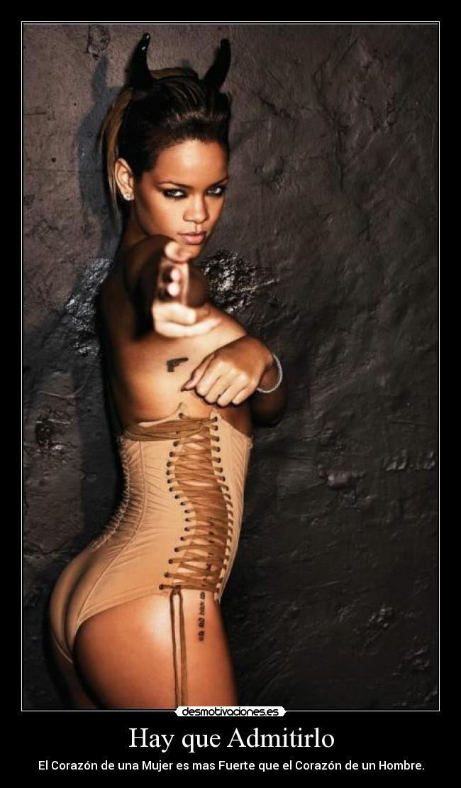 Hay que Admitirlo - El Corazón de una Mujer es mas Fuerte que el Corazón de un Hombre.