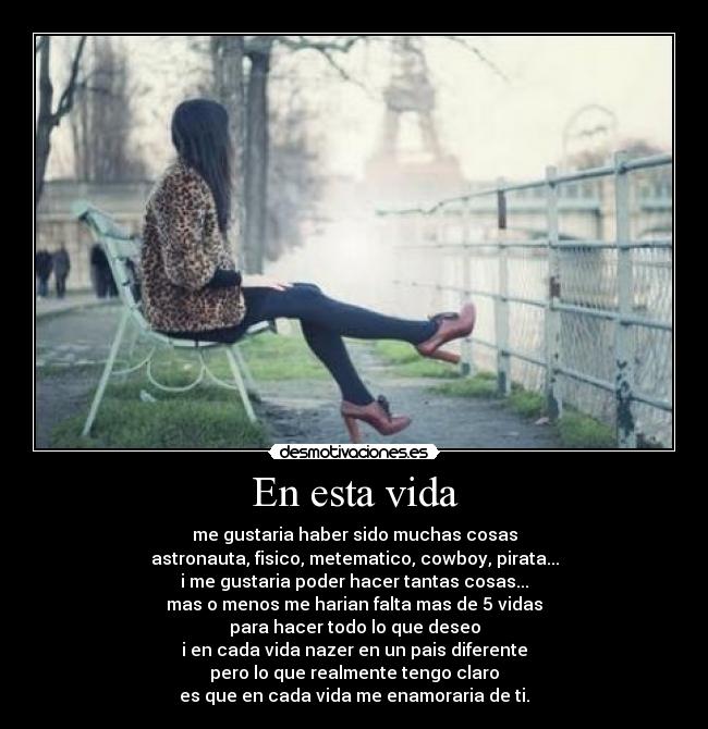 En esta vida -