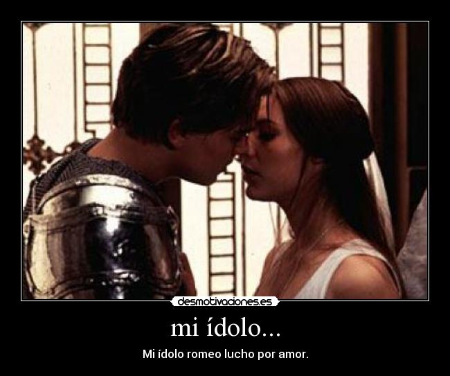 mi ídolo... - Mi ídolo romeo lucho por amor.