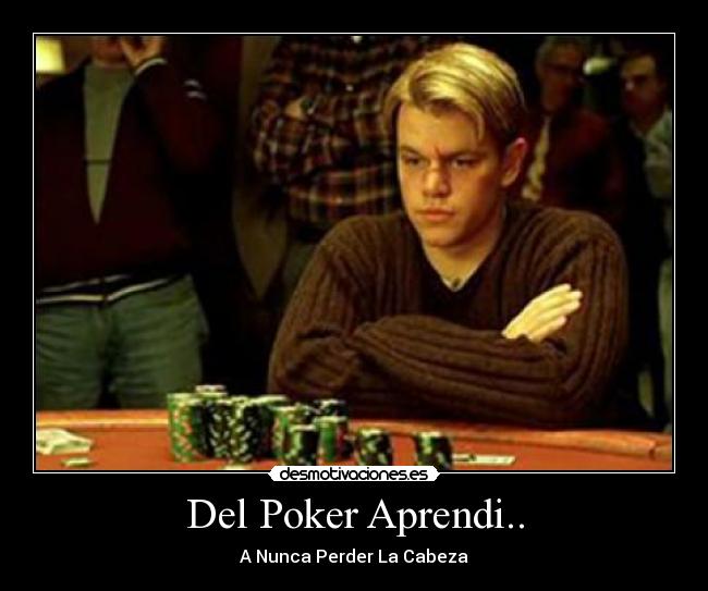 carteles del poker aprendi desmotivaciones