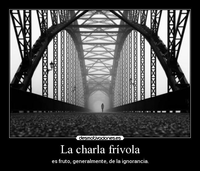 La charla frívola - 