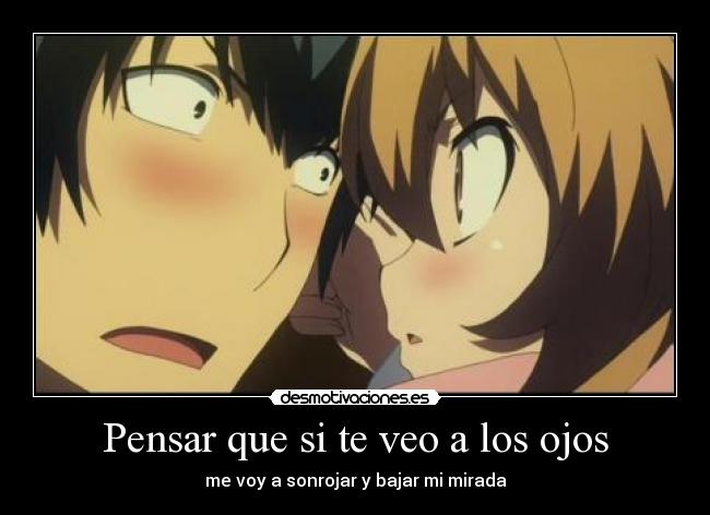 Pensar que si te veo a los ojos - 