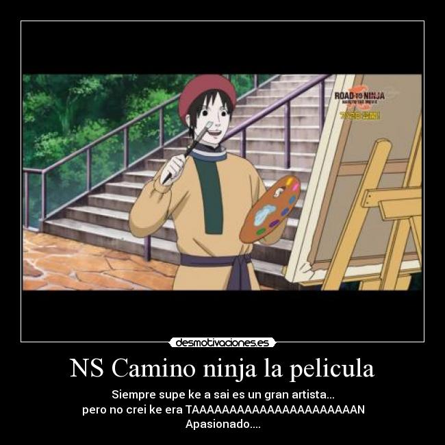 NS Camino ninja la pelicula -