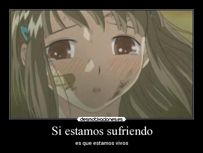 Si estamos sufriendo - 