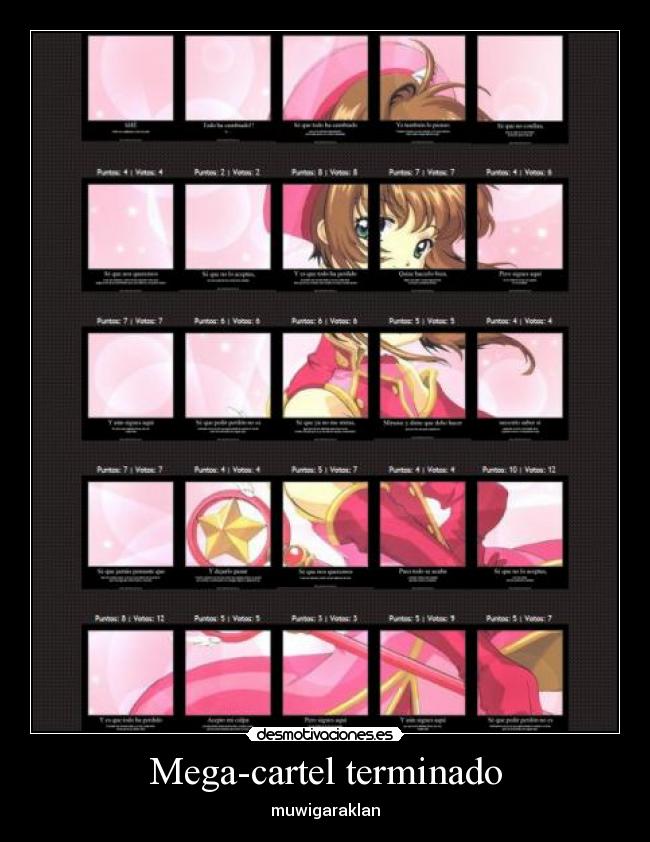 Mega-cartel terminado - muwigaraklan