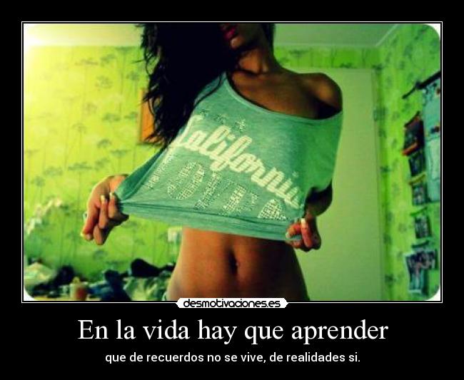 carteles vida vida hay que aprender desmotivaciones