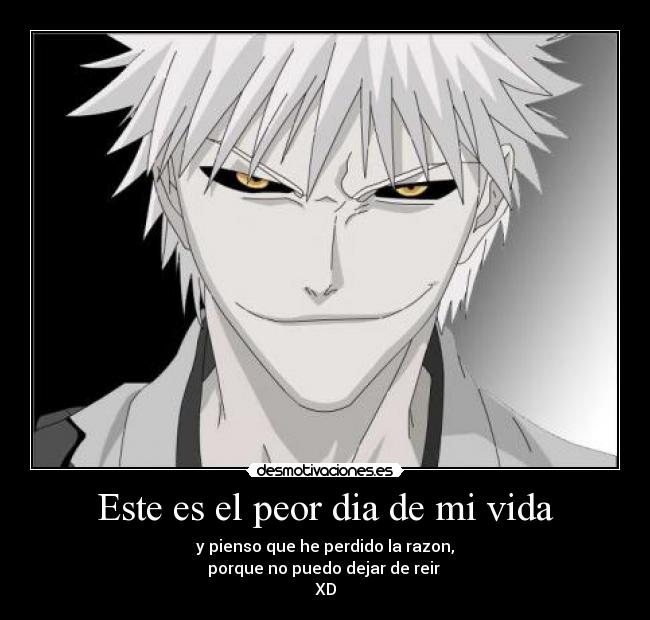 Este es el peor dia de mi vida -