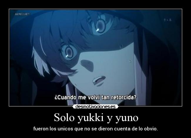 Solo yukki y yuno - 