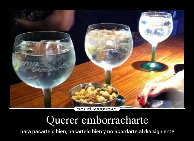 Querer emborracharte - 