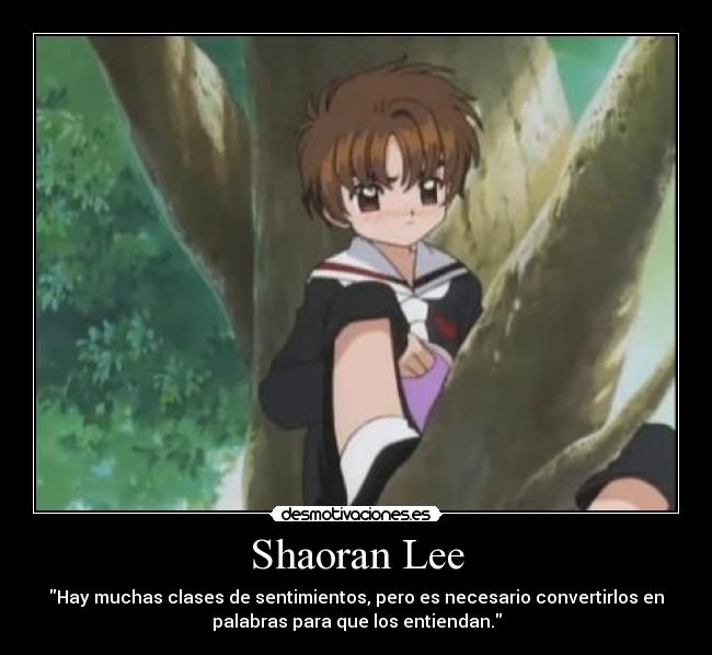 carteles anime sakura card captor desmotivaciones