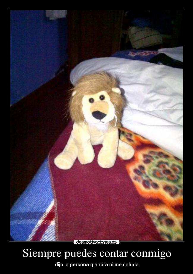 Siempre puedes contar conmigo - 