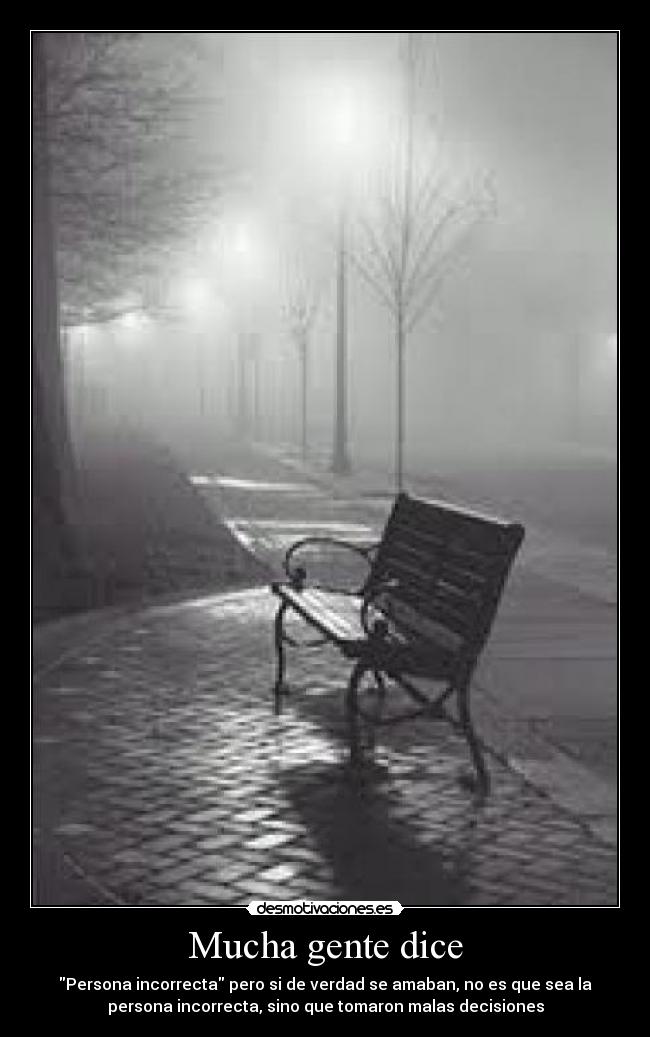 carteles persona incorrecta malas decisiones desmotivaciones