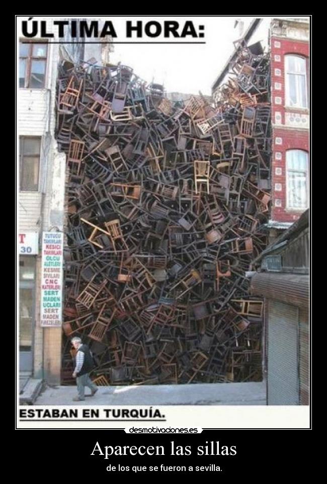Aparecen las sillas - 