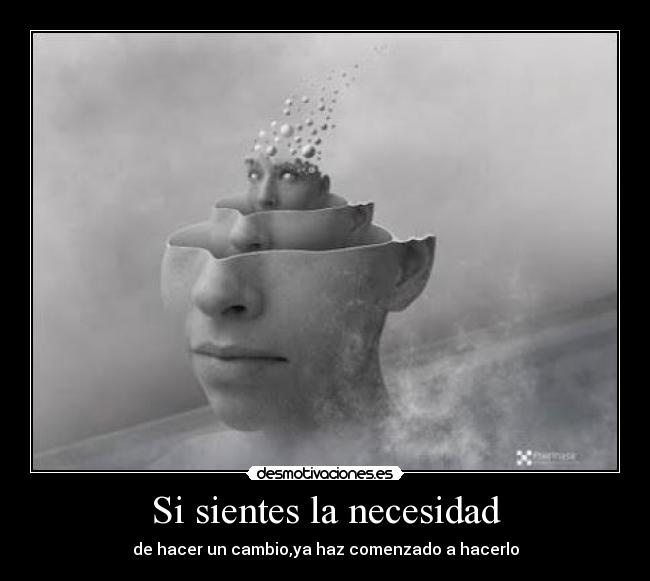 Si sientes la necesidad - 