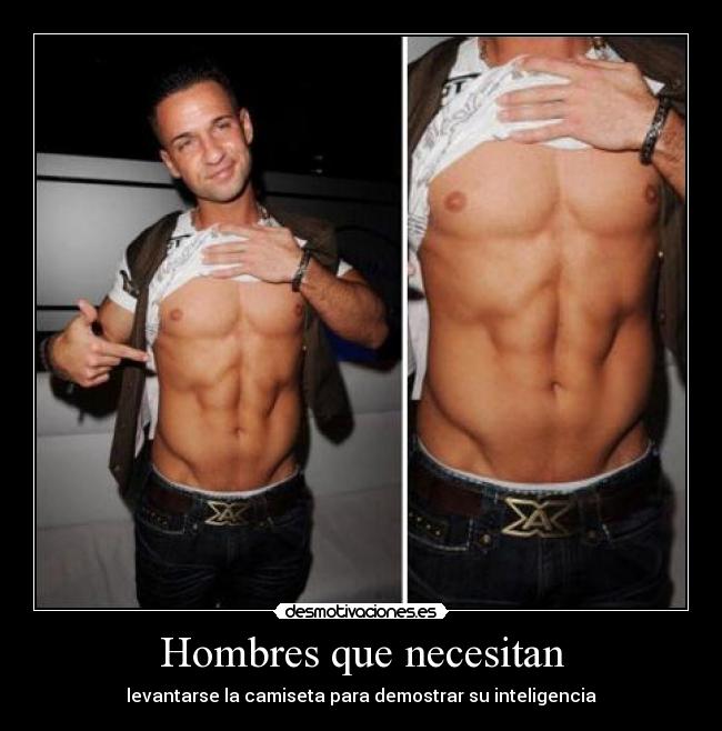 Hombres que necesitan - 