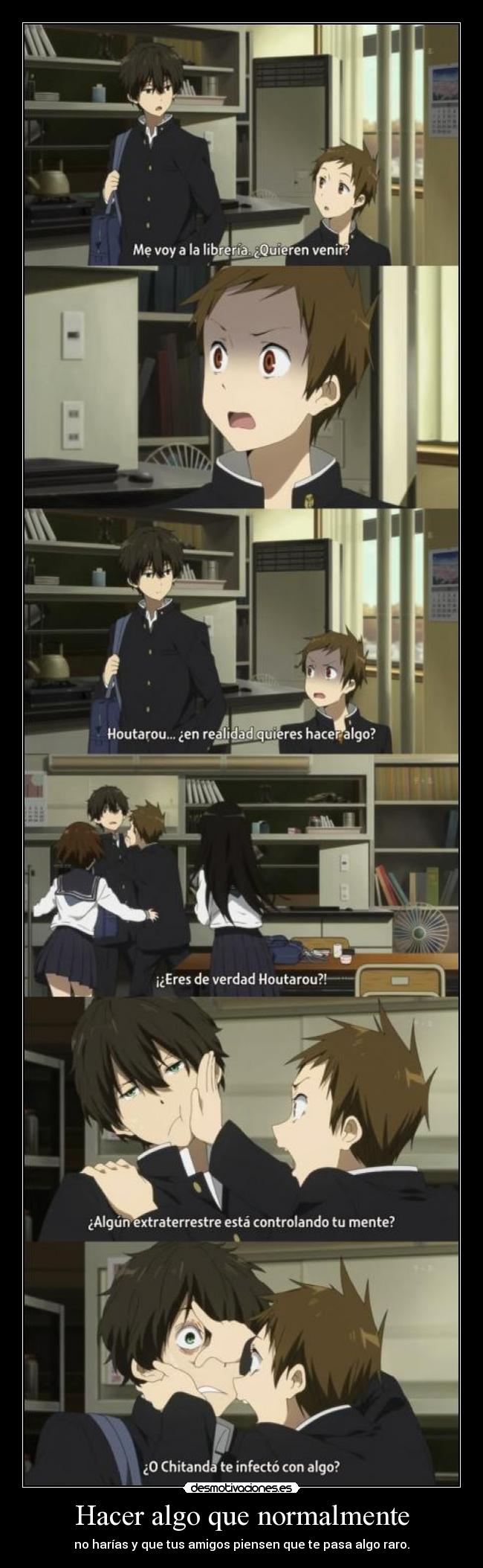 carteles harukaze hyouka anime manga otaku gotian raptorhunters desmotivaciones