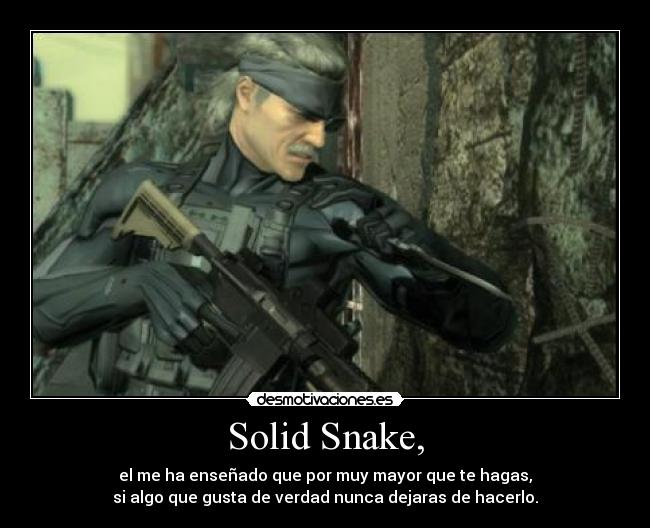 Solid Snake, - 