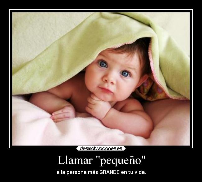 Llamar pequeño -