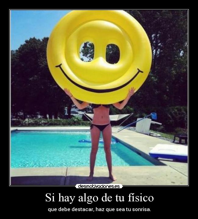 carteles fisico sonrisa desmotivaciones