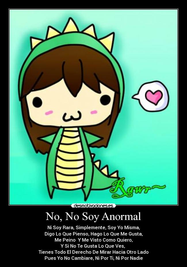 No, No Soy Anormal - 