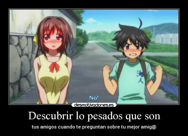 Descubrir lo pesados que son -